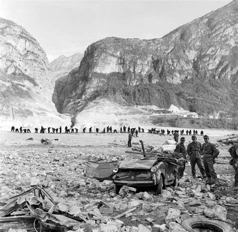 The Vajont Disaster 1963 Photographic Print For Sale