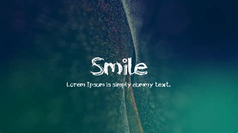 Smile Font Download Free For Desktop And Webfont