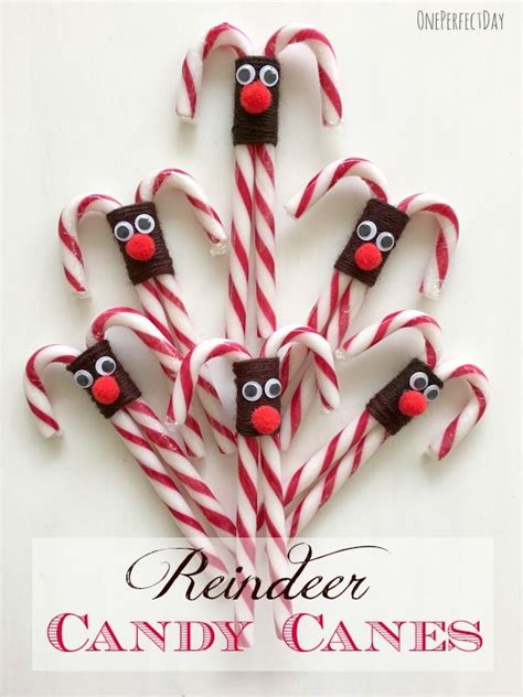 Reindeer Candy Canes Diy Christmas Ts Christmas Ts For Friends