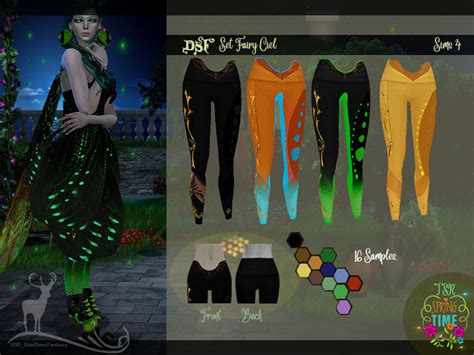 The Sims Resource Dsf Set Fairy Ciel Pant