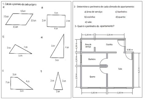Atividades Sobre Perimetro 5 Ano