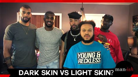 Dark Skin Vs Light Skin Colorism 102 Male Talk Show Youtube