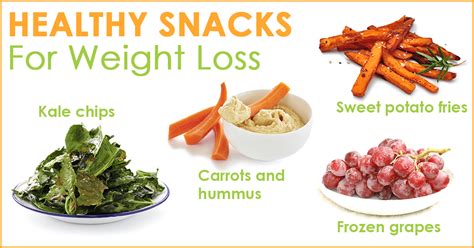 Healthy Snacks For Weight Loss •