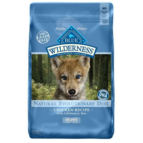 This is another impressive option that you have when it comes to puppy food that you can the dog food comprises of all the essential amino acids that puppies need on a daily basis for the purpose of optimal growth and development. Blue Buffalo Blue Wilderness Puppy Chicken Recipe Dry Dog Food