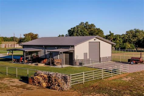 It comes with a dimension of 30' x 50' x 12', alongside a frame opening of a 12' x 10'. Charcoal Workshop - Charcoal Workshop - Mueller, Inc in 2020 | Metal building homes, Metal ...