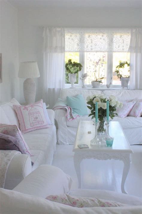 25 Charming Shabby Chic Living Room Decoration Ideas For Creative Juice