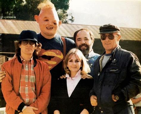 Spielberg And Sloth The Goonies 1985 Goonies Celebrity Photos