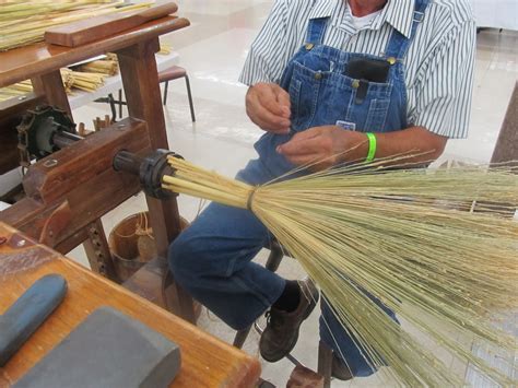 Prunepicker Broom Making The Old Fashioned Way