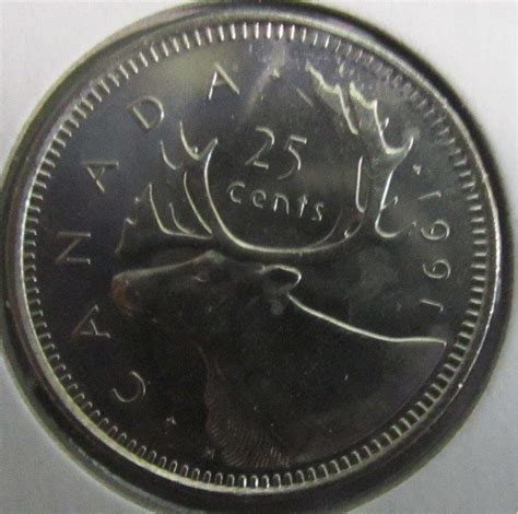 Why Is The 1991 Canadian 25 Cent So Valuable Cardinal Collectibles Rare Coins Worth Money