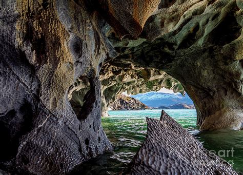 Marble Caves Aysen Region Patagonia Chile Photograph By Karol Kozlowski
