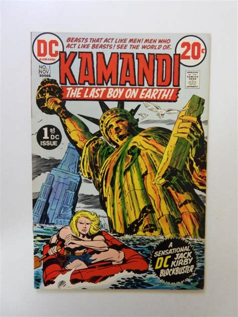 Kamandi The Last Boy On Earth 1 1972 Vf Condition Comic Books