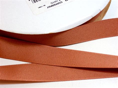 Copper penny flowers coupon code. Copper Ribbon, Copper Grosgrain Ribbon 7/8 inch wide x 10 ...