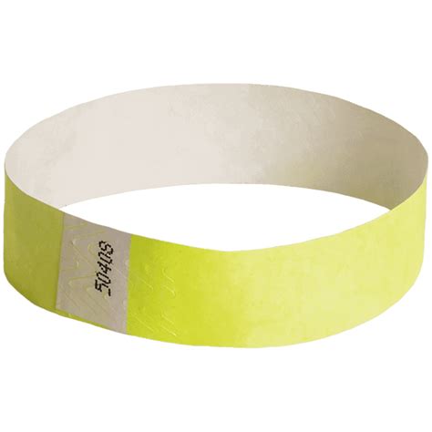 1 Tyvek Wristbands Color Wristbands Event Wristbands