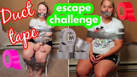 Duct Tape Escape Challenge YouTube