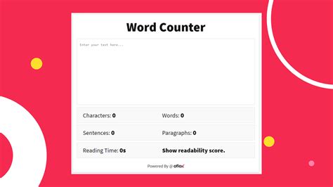 How To Make A Word Counter Online Tool For Free With