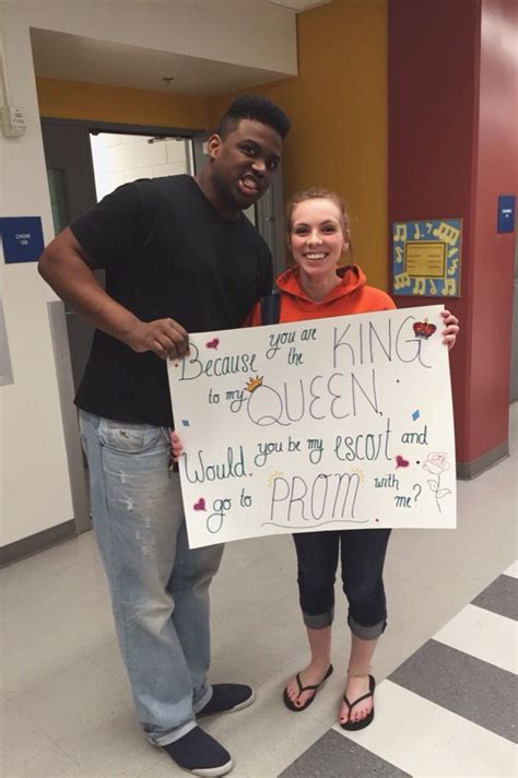 Creative Way To Ask A Guy To Prom Prom Highschool Cutecouples