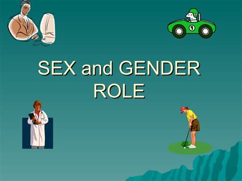gender roles and stereotypes explained ppt
