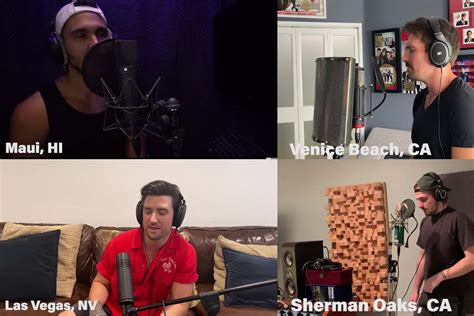 Big Time Rush had a virtual reunion and sang 'Worldwide' together