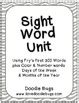 List 1e there use an each which she do how their if. Sight Word Unit: Fry's first 300 Words, Color, Number ...