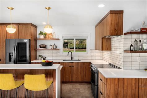 (best kitchen cabinets) remodeling your kitchen can be a very costly project. Mid Century Main - Midcentury - Kitchen - Portland - by ...