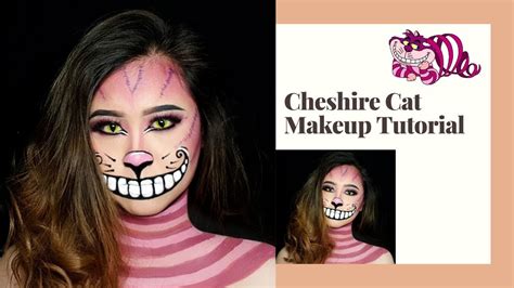 Cheshire Cat Halloween Makeup Tutorial Alice In Wonderland Youtube