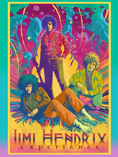 Jimi Hendrix Experience Mixed Media By Claude Cachin Saatchi Art