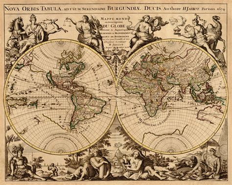 Old World Map Art Source International