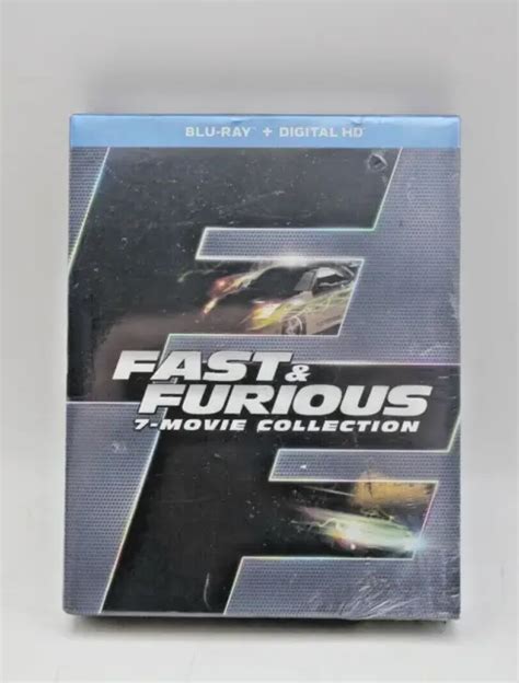 Fast And Furious 8 Movie Collection Blu Ray Digital New Seal