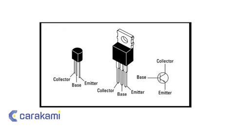 Gambar Transistor Npn Pengertian Cara Kerja Dan Simbol