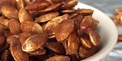 Toasted Pumpkin Seeds With Sugar And Spice Recipe Allrecipes