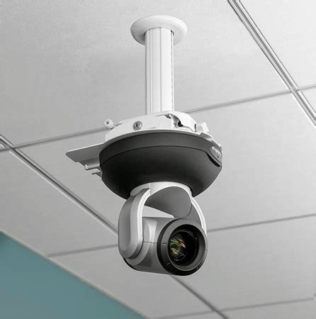 Recessed mount with clear or smoked dome for drop ceiling installations. Vaddio QuickCAT Universal Suspended Ceiling Camera Mount ...