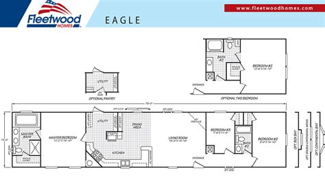 Fleetwood Mobile Home Floor Plan Viewfloor Co