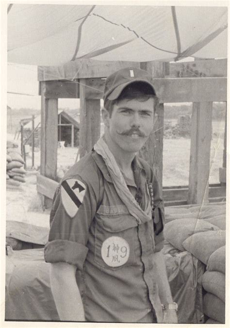 1st Cav Huey Crewman Moustaches Were A Tradition Within Cav Units