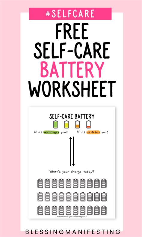 Self Care Battery Recharge Yours Self Love Rainbow