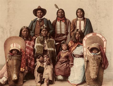 The First Colour Photographs Of America Native American Indians