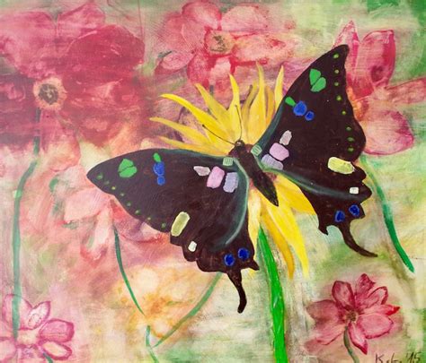 Baumstamm mit acryl malen : Malen mit Acryl - Acrylmalerei - Malen mit Acryl
