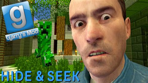 Garry S Mod Hide And Seek Fun Minecraft Creepy Grandpa Lava Fails Gmod Funny Moments Youtube
