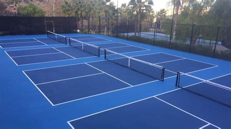 Pickleball Courts Surface Construction PCCC