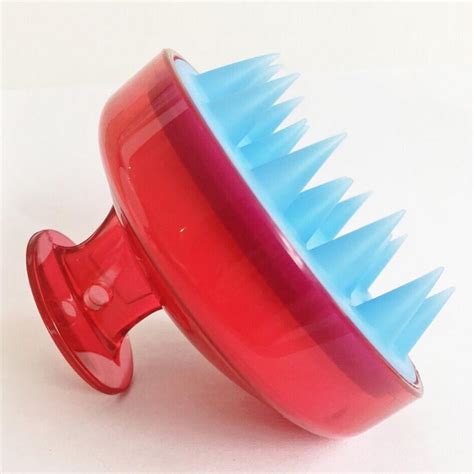 Silicone Head Scalp Massager Shampoo Brush Dandruff Shower Scrubber Hair Brush Ebay