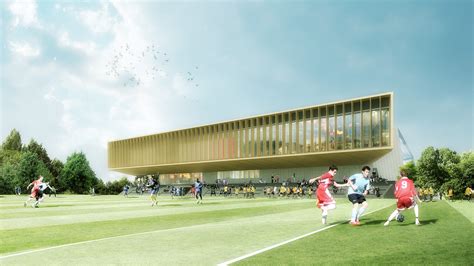 Centre Sportif Projets Enia Architectes
