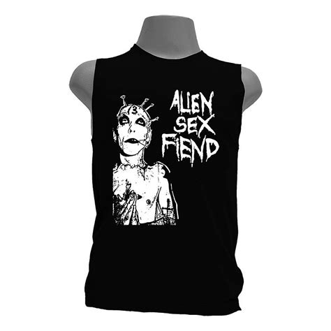 Camiseta Regata Masculina Alien Sex Fiend Dasantigas