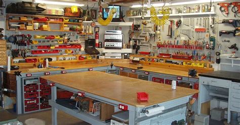 What Is The Best Size For A Garage Workbench Garage Sanctum