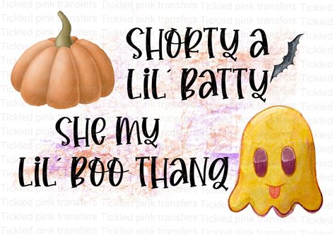 Shorty A Lil Batty Shes My Lil Boo Thang Etsy