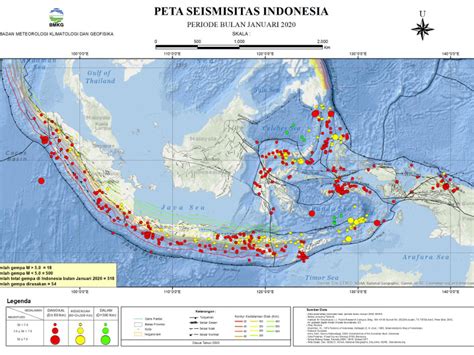 Peta Zona Rawan Gempa Di Indonesia Terkini IMAGESEE