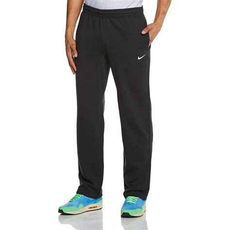 Nike Club Swoosh Mens Fleece Athletic Sweatpants Pants Classic Fit Size L