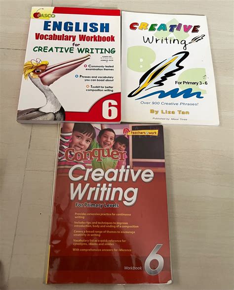 Creative Writing Book P5 And P6 Hobbies And Toys Books And Magazines