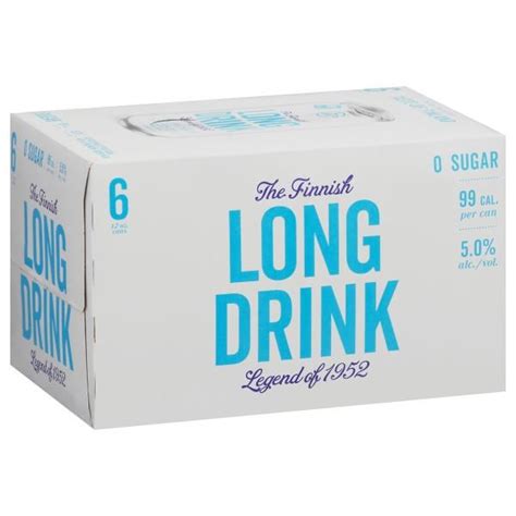 Long Drink Citrus Zero 6pk 12oz Can Legacy Wine And Spirits