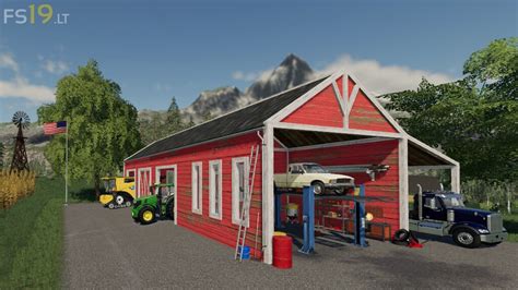 Garage With Workshop V FS Mods Farming Simulator Mods