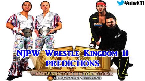 Njpw Wrestle Kingdom 11 Iwgp Junior Heavyweight Tag Team Championship