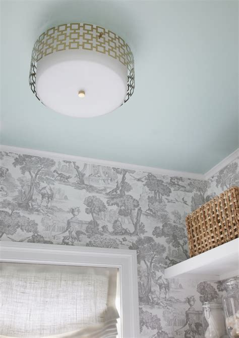 The best ceiling paints hold their color (or whiteness) longer. Laundry Room Chandelier - Transitional - Laundry Room ...